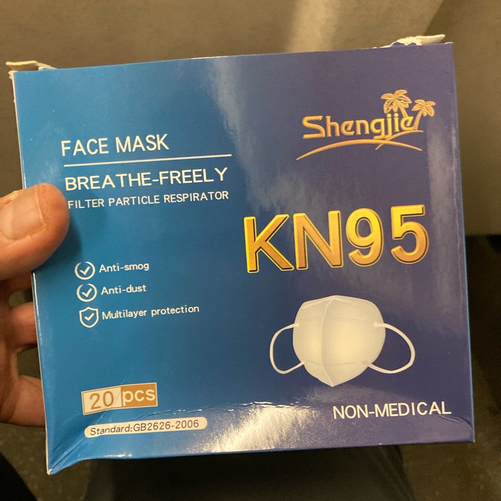 Mask new in box a must have two boxes